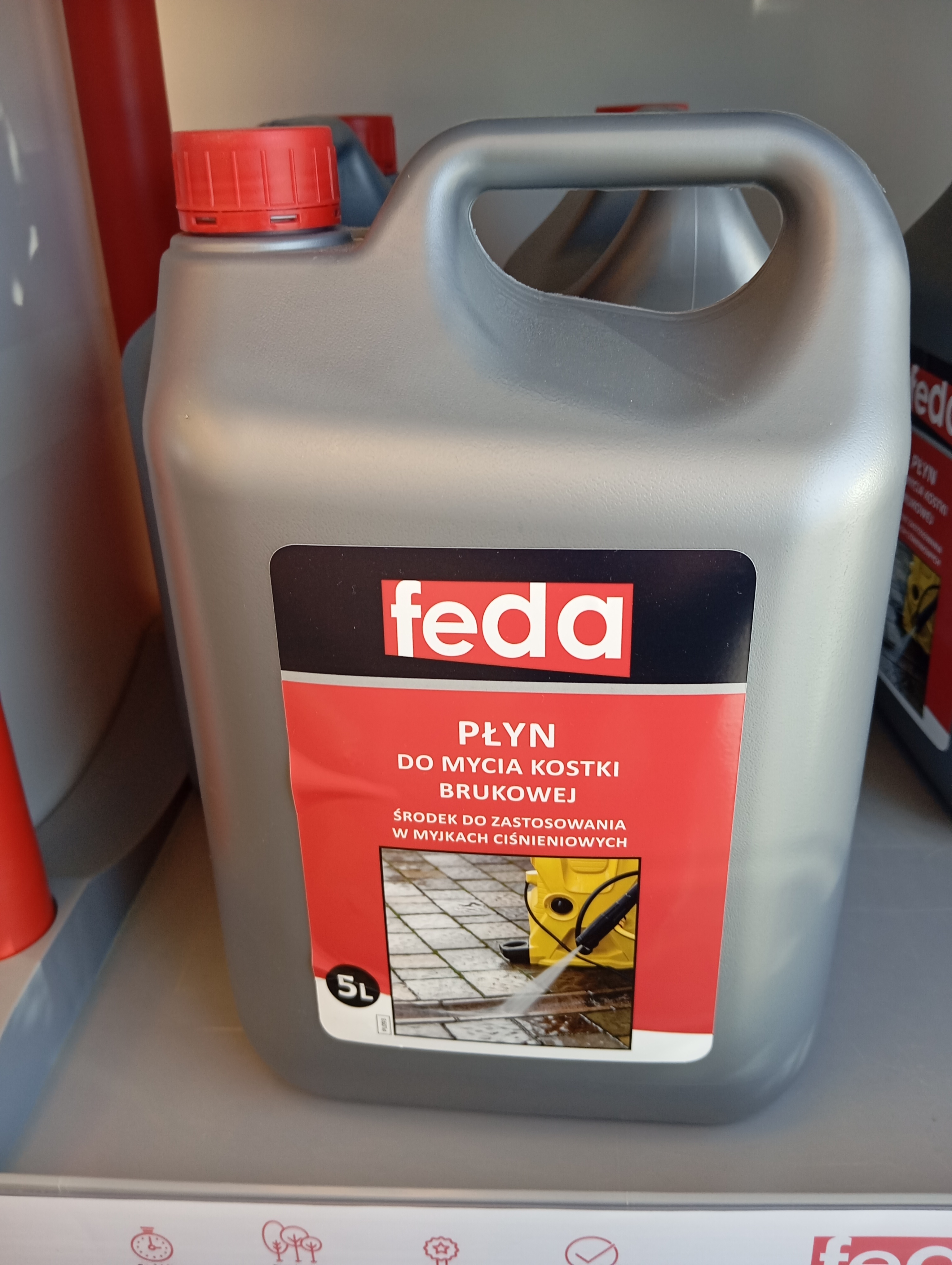 feda płyn do mycia kostki do myjek ciśnieniowych 5,0 l